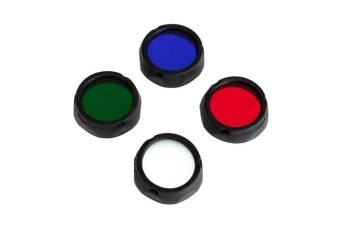 Latarka Black Eye 420 (ładowalna) + zestaw filtrów