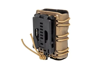 SMC 5.56 Magazine Pouch with flocking (QD Belt) - dark earth