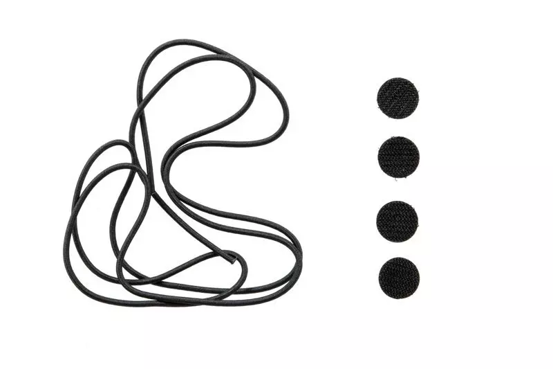 Housse en maille pour casque fast (M) - noir