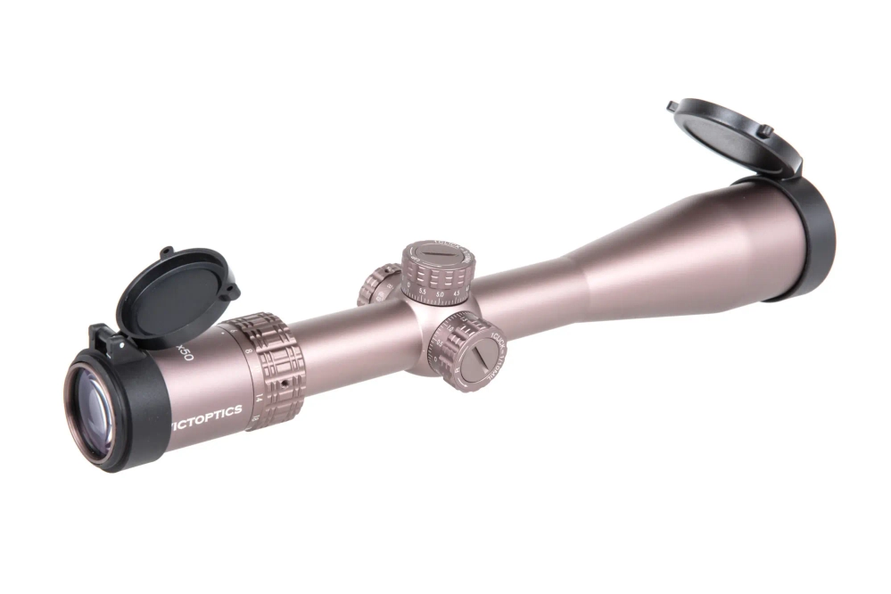 Telescopio VictOptics S4 6-24x50 SFP Coyote Flat Dark Earth