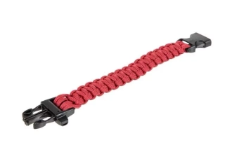 Pulsera de supervivencia (fastex) - marrón coyote