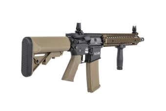 Airsoft geweer Specna Arms Daniel Defense® MK18 SA-P26 Prime™ Aster II ETU met brushless motor Chaos Bronze