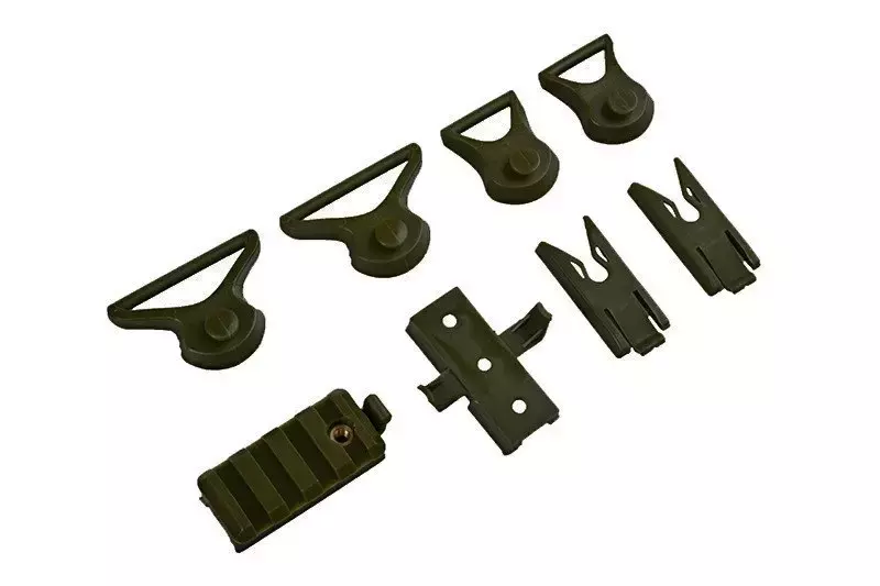 X-Shield FAST PJ helmet replica - Olive