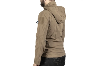 Chaqueta Softshell Emerson Blue Label 'Fog' coyote brown