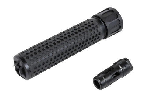Golden Eagle M-614-Set replica sound suppressor QD with replica flame suppressor