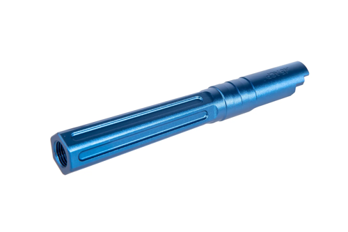 Canon extérieur en aluminium LA Capa Customs HEXCUT pour répliquess TM Hi-Capa 5.1 Bleu
