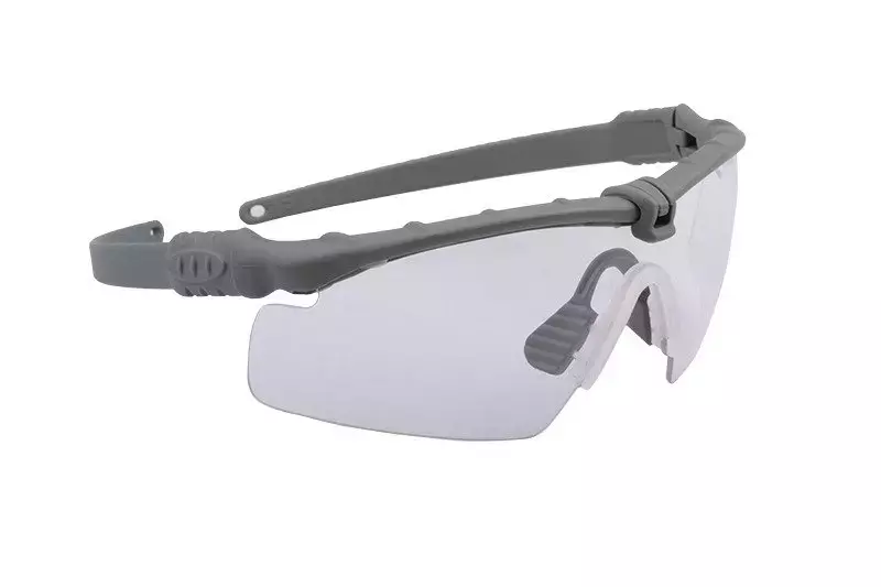 Gafas tácticas - Gris / Transparente