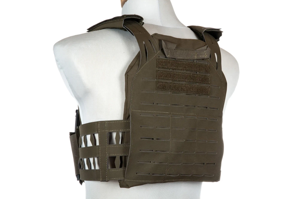 Stegadon lasergesneden tactisch vest - Olijf