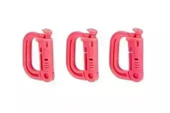 Set 3 Grmlock Buckles - Pink