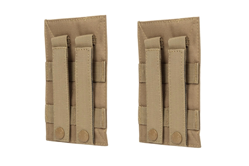 Panneaux velcro MOLLE - Coyote