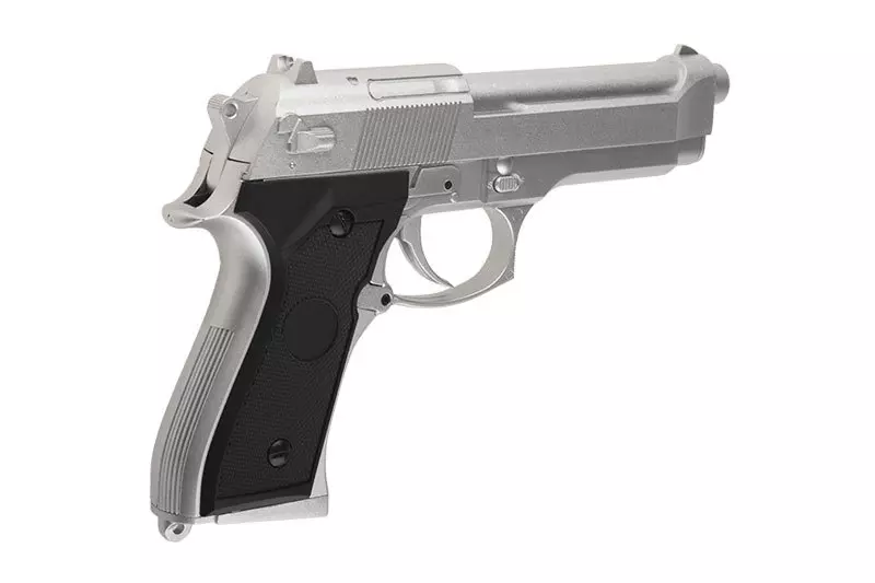 CM126 Silver pistol replica (without battery)