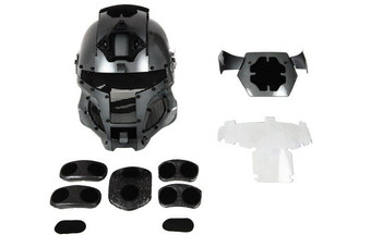 Réplica del casco Guerrero - Carbono