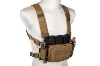 Micro chaleco Chest rig MPC - Coyote Brown