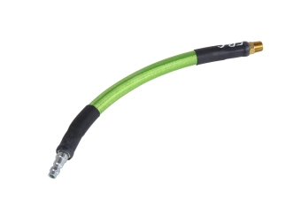 EPeS IGL HPA S&F QD 20cm konektor s opleteným kabelem Zelený