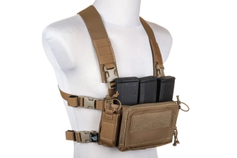 Hrudní vesta Ape Force Gear D3CRM Coyote Brown