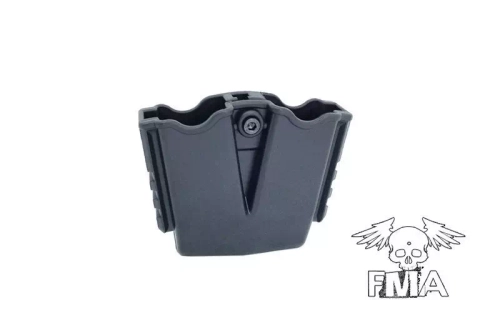 Double Polymer Magazine Pouch For XDM - BLACK type replicas