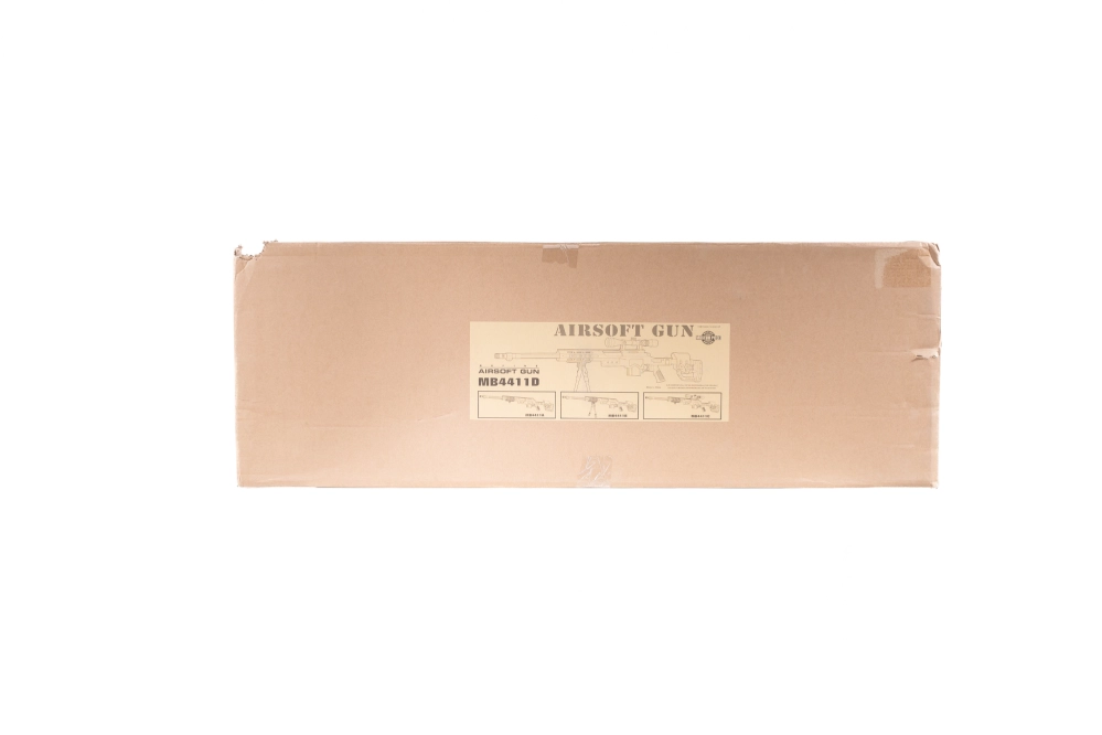 MB4411D Réplique de sniper UPV - avec lunette et bipied (OUTLET)