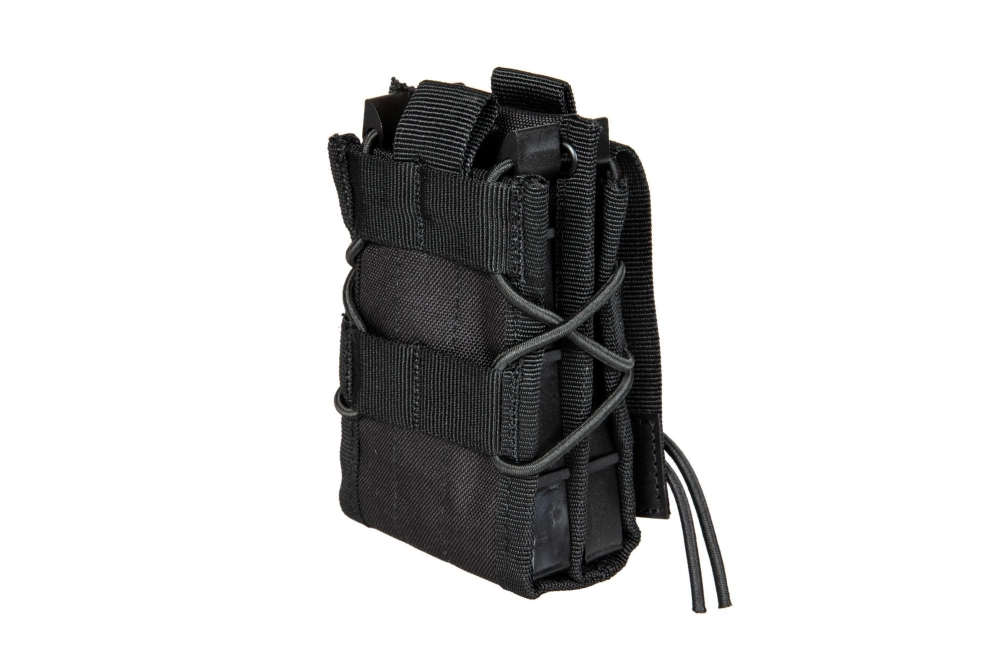 Bardeau double poche fusil - noir