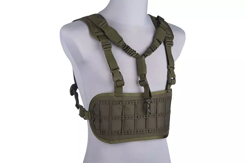 Dynamic Laser-Cut Tactical Vest - Olive Drab