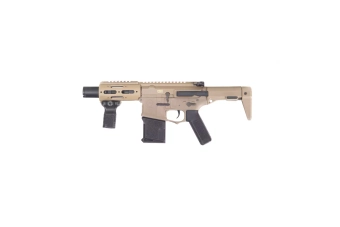 AM-015 airsoftová zbraň subkarbinu - tmavá zem (OUTLET)