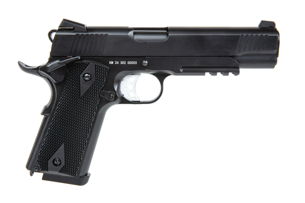 Replika pistole Double Bell M1911 302 Černá