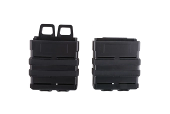 Pouch Doble Open III (L) para cargadores de munición 7,62 – negro