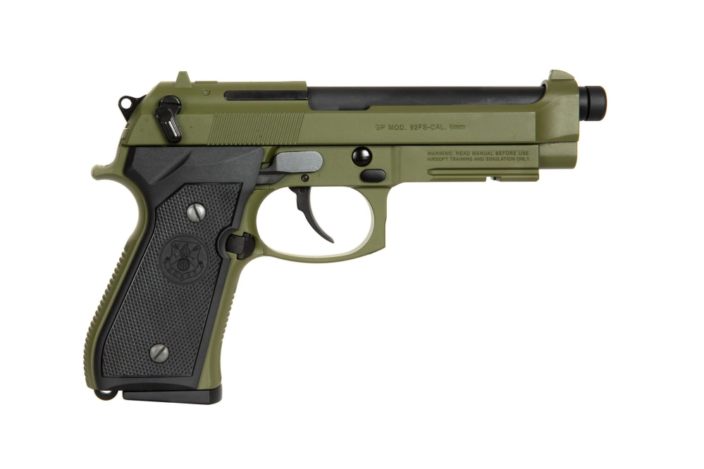 Réplique de pistolet GPM92 GP2 - Vert chasseur