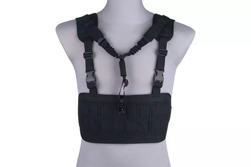 Dynamic Laser-Cut Tactical Vest - Black