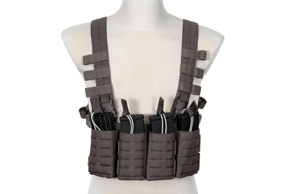 Kamizelka taktyczna Apache Chest Rig - szara