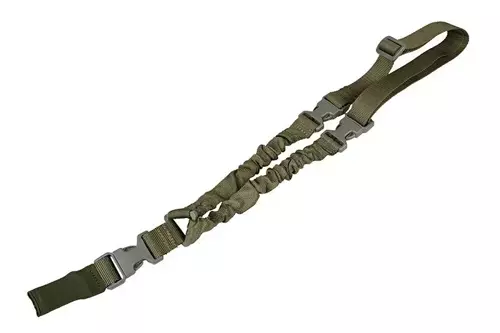 Jednobodové jistící lanko na pistoli Bungee - olivové