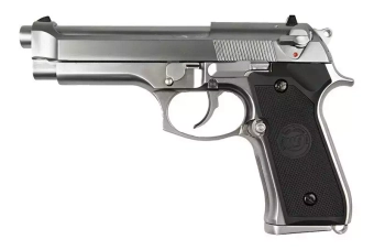 Réplique de pistolet M92 v.2 (LED Box) - argent