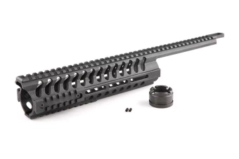 Frontal RIS 9 pour répliques type M4/M16 - noir"