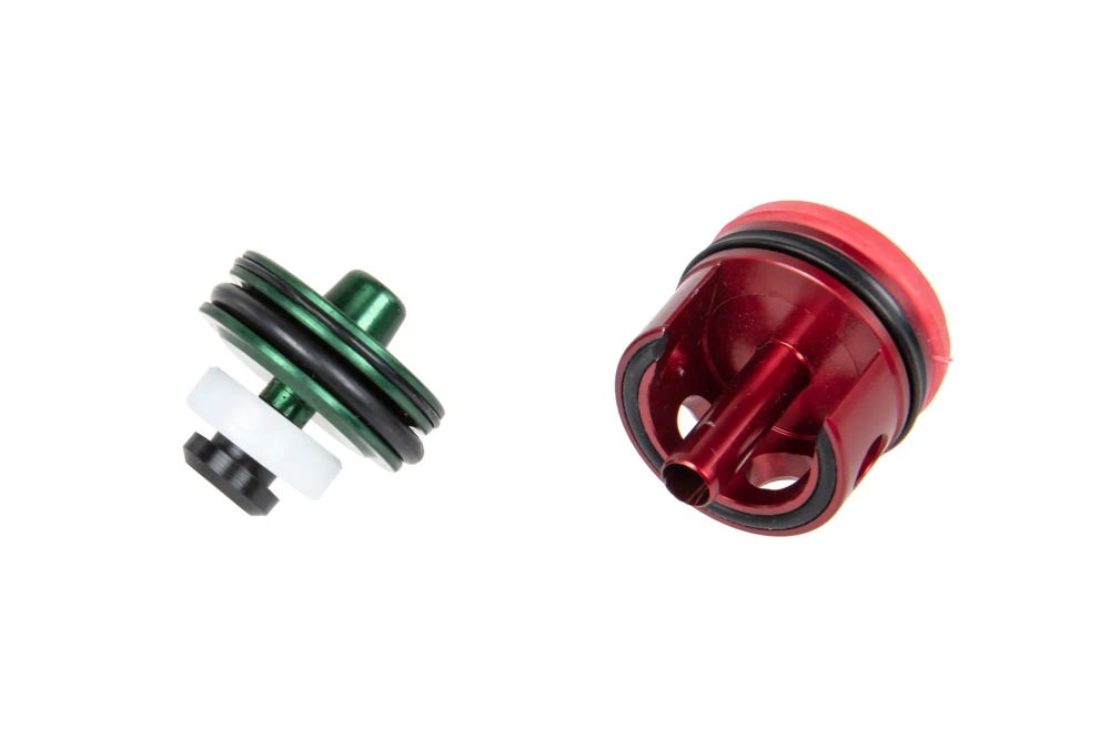 Sada pístů a hlavy válců TopMax ERGAL CNC DMR Air-Brake (cherry PAD)