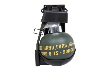 M67 fragmentatiegranaat dummy met lader Zwart
