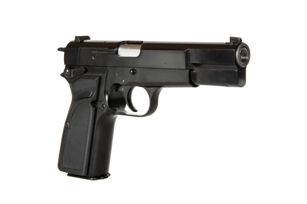 Replika pistoletu Browning Hi Power MK III - Czarna