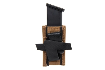 Angled pistol magazine pouch Wosport Coyote Brown