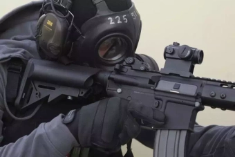 Compact III Reflex Sight Replica (High-Profile + Low-Profile Mounts) - Black