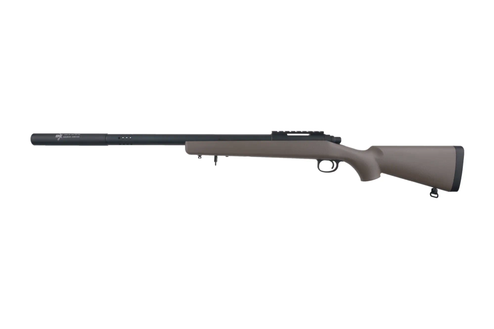 Airsoftová odstřelovací puška SW-10KT - tan