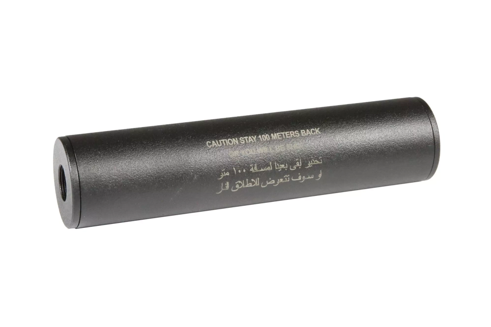 Supresor Covert Tactical PRO 35x150mm Manténgase a 100 metros" "