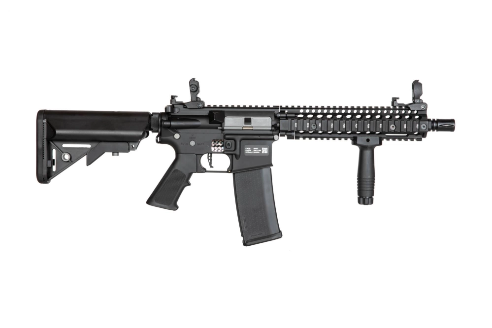 Daniel Defense® MK18 SA-E19 EDGE 2.0™GATE ASTER replika pušky - černá
