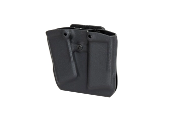  Kydex pouzdro pro 2 zásobníky Glock - černé