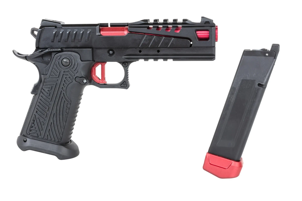 ICS Hi-Capa Carnotaurus Groen Gas ASG-pistool