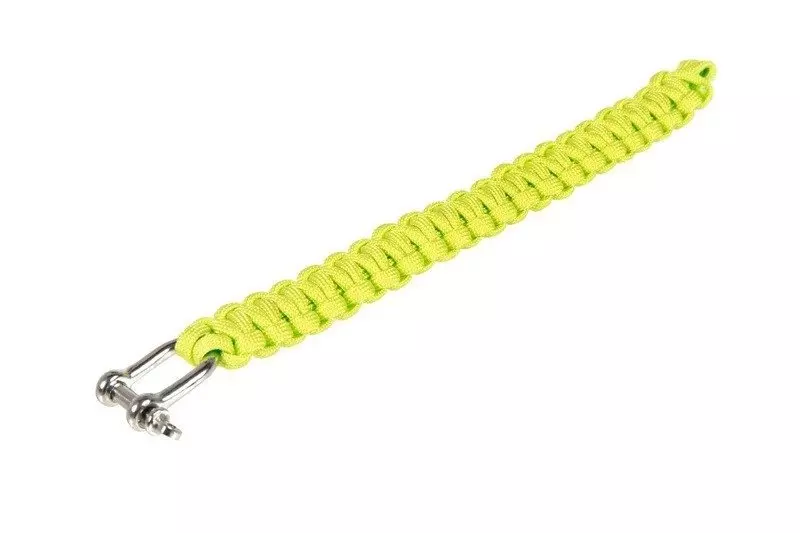 Bracelet de survie (U) - vert lime