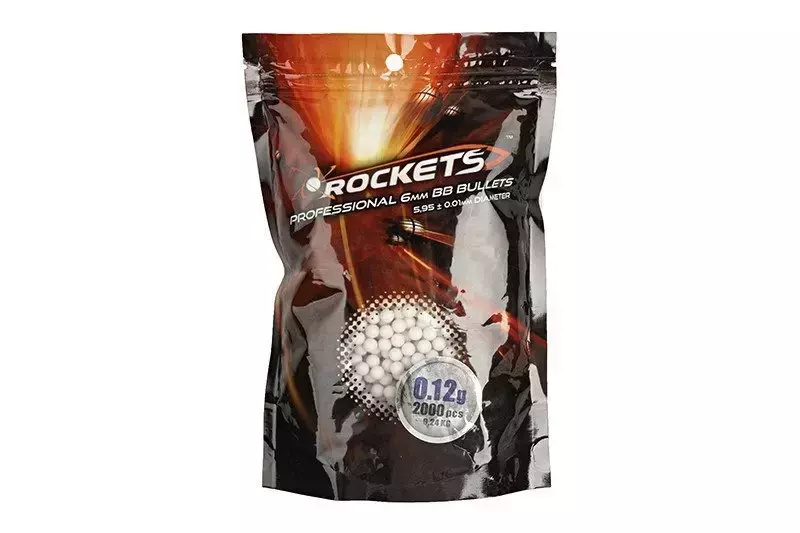 Bolas 0.12g Rockets Professional 2000 uds