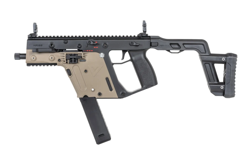 Ametralladora Krytac Kriss Vector GBB Half-Tan airsoft