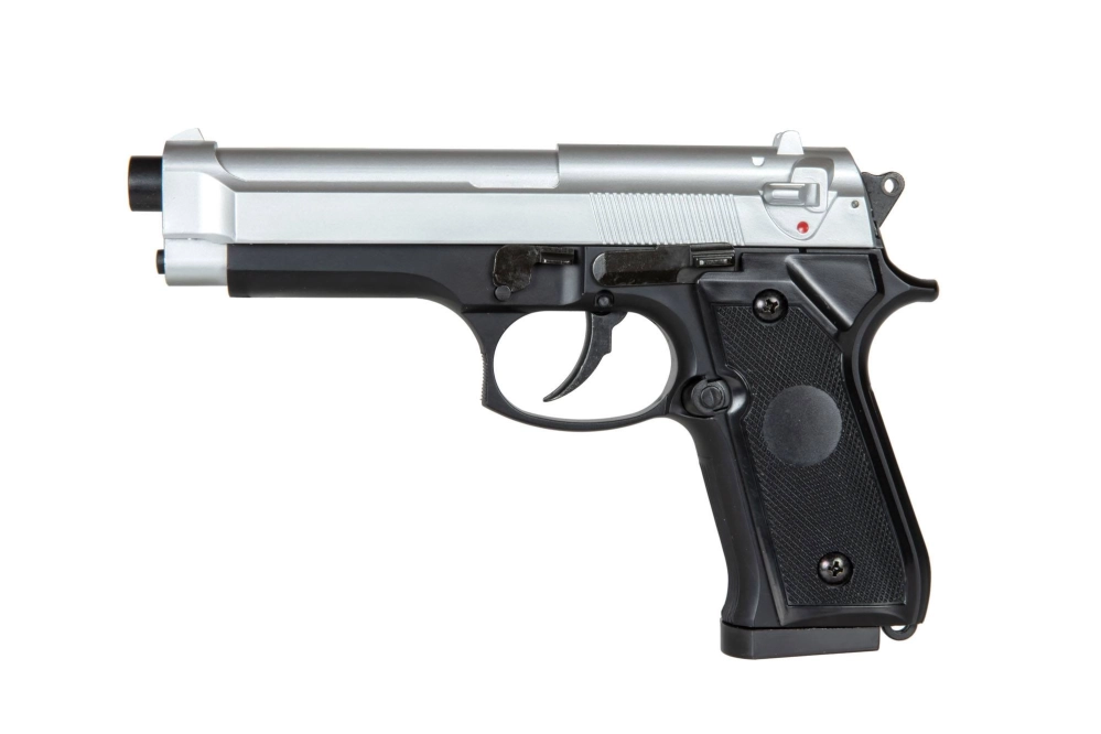 Pistolet airsoft GAH.202 - Noir Argent