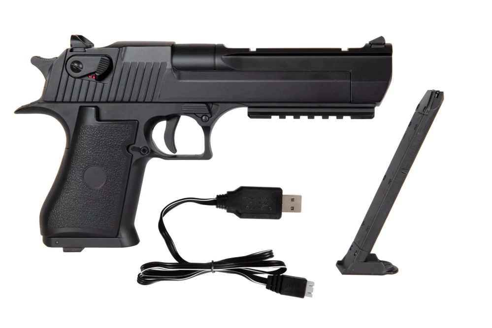 Electric pistol replica CM121S MOSFET Edition - black (OUTLET)