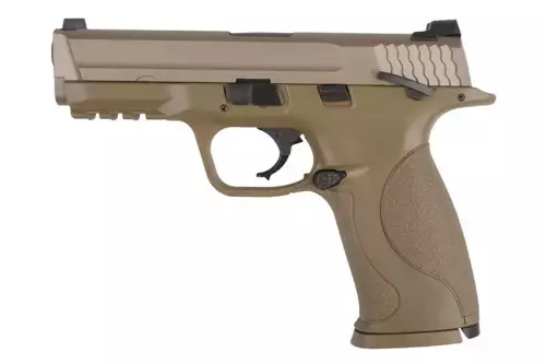SW P9 V aangepast replicapistool - FDE