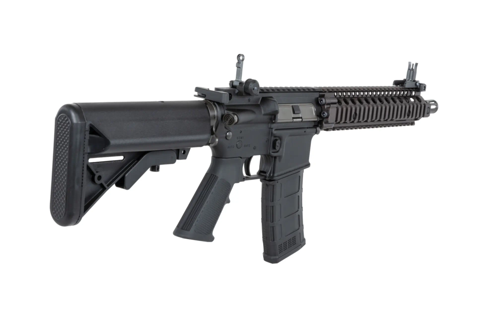 Carabina Vega Force Company Daniel Defense MK18 RIS II TB11 GBRR Plana Tierra Oscura airsoft