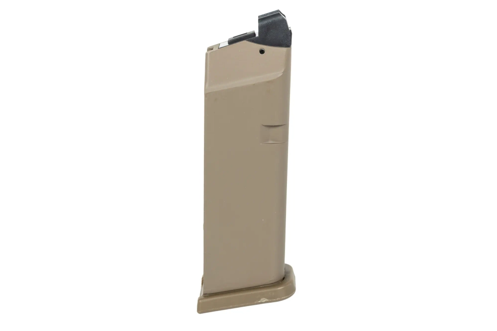 Zelený plynový zásobník na 20 nábojů East Crane pro repliky Glock 19 MA016 Flat Dark Earth